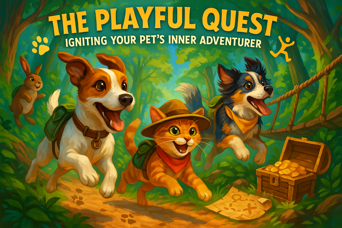 The Playful Quest: Igniting Your Pet’s Inner Adventurer 🐾🤸