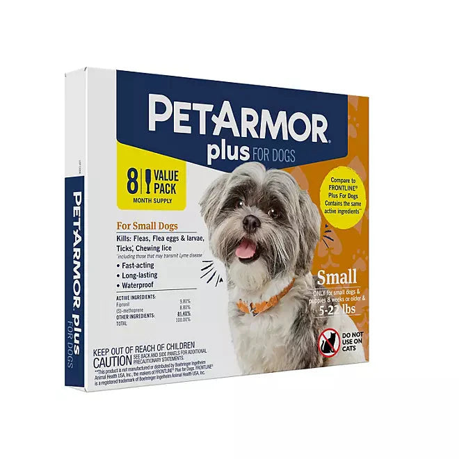 PetArmor Plus Flea & Tick Prevention for Dogs - Purrfect Pet Kingdom