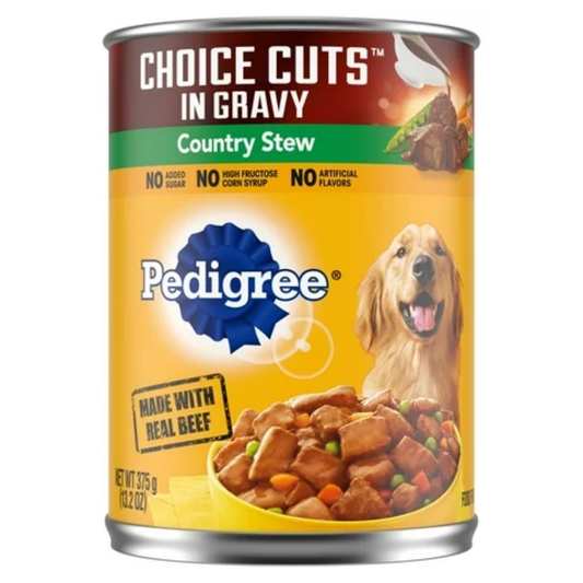 Pedigree Choice Cuts in Gravy Country Stew Wet Dog Food (13.2oz) - Pedigree Dog Food - Farmacias Savia - Default Title - 23100015088