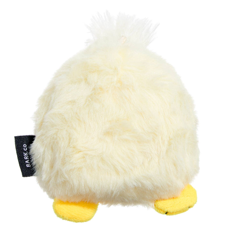 Tough Chick Chicken Super Chewer Yellow Plush (with Hidden Toy Inside) Dog Toy - Sm