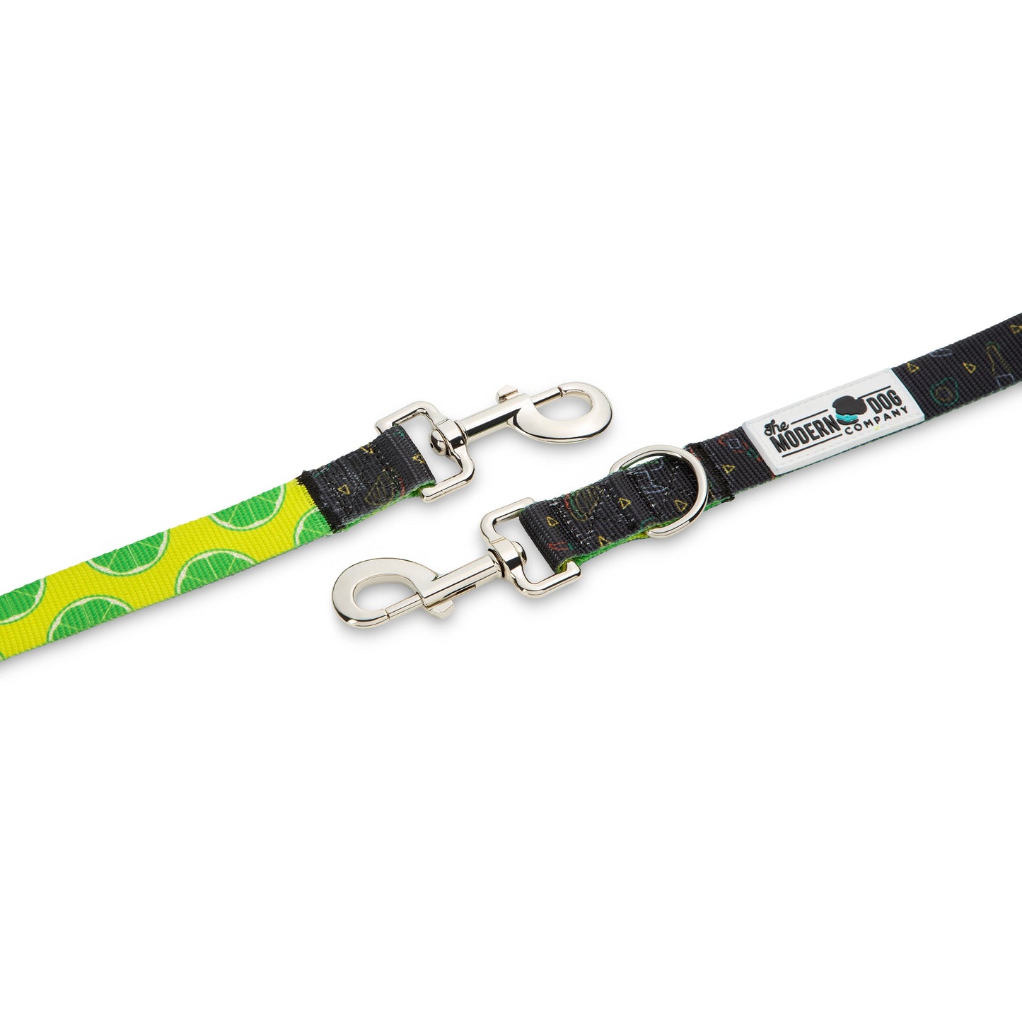Dog Leash Retro Taco Tuesday Print Dual Swivel 60in