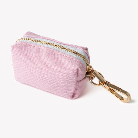 Dog Waste Management 'Pink' Poop Bag Holder Premium Pet Supp - detail view