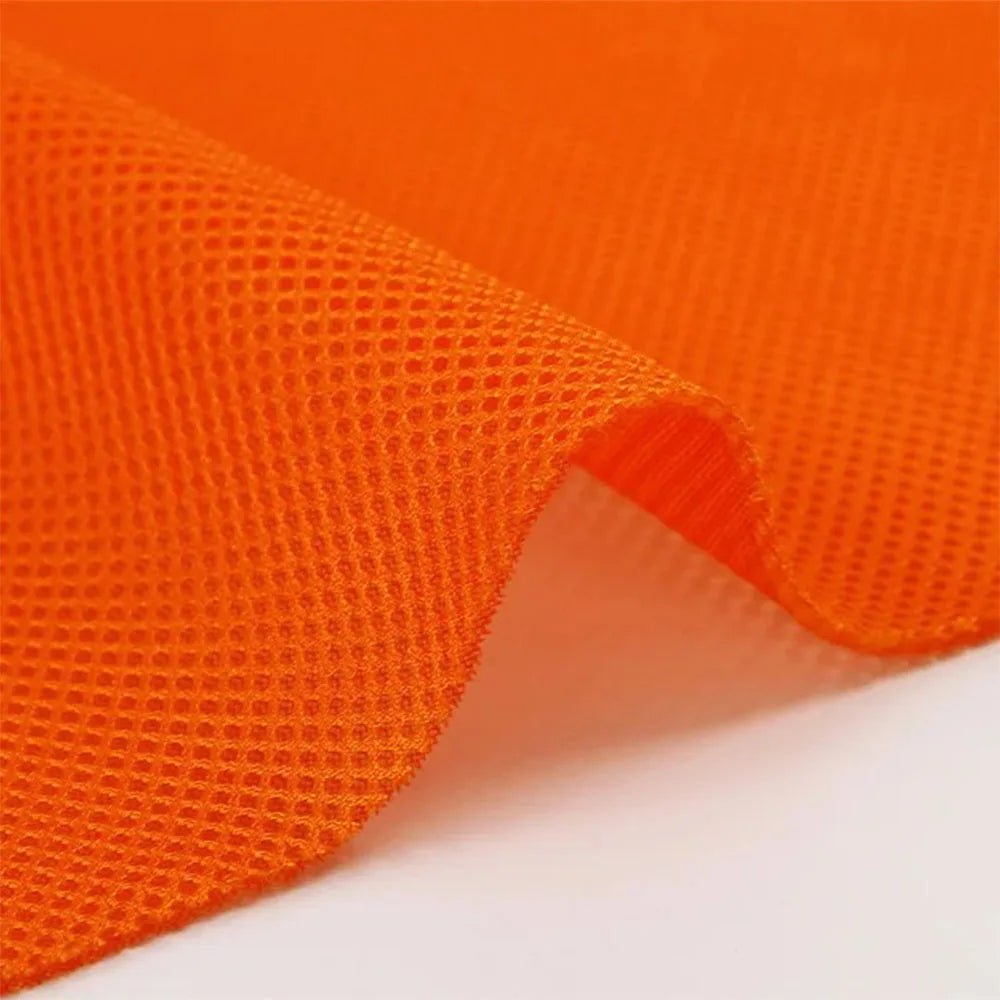 155CM Wide Air Spacer Mesh Fabric Three-Dimensional Carbon Fiber PET Heavy Seat Cover Soft Thicken Breathable Sports Shoes Wears