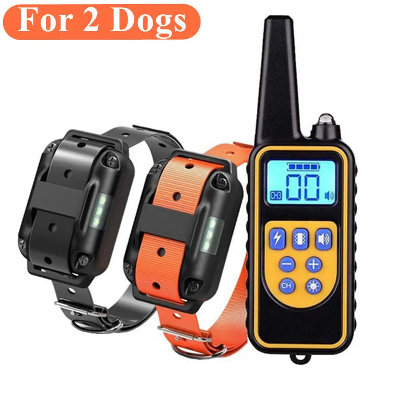 Electric Dog Training Collar - Professional Behavior Control System ⚡