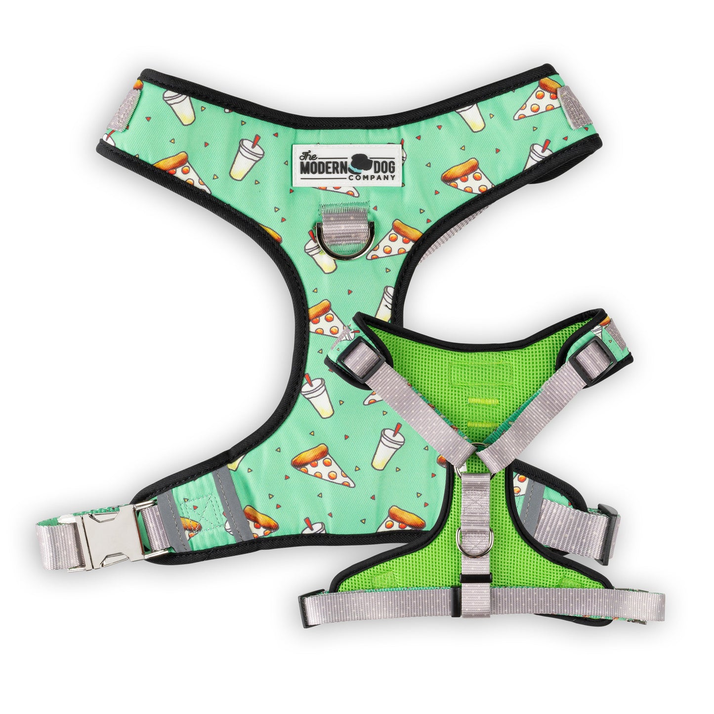 Purrfect Pet Kingdom The Modern Dog Company - Pizza Party Harness (Medium) - Premium Product
