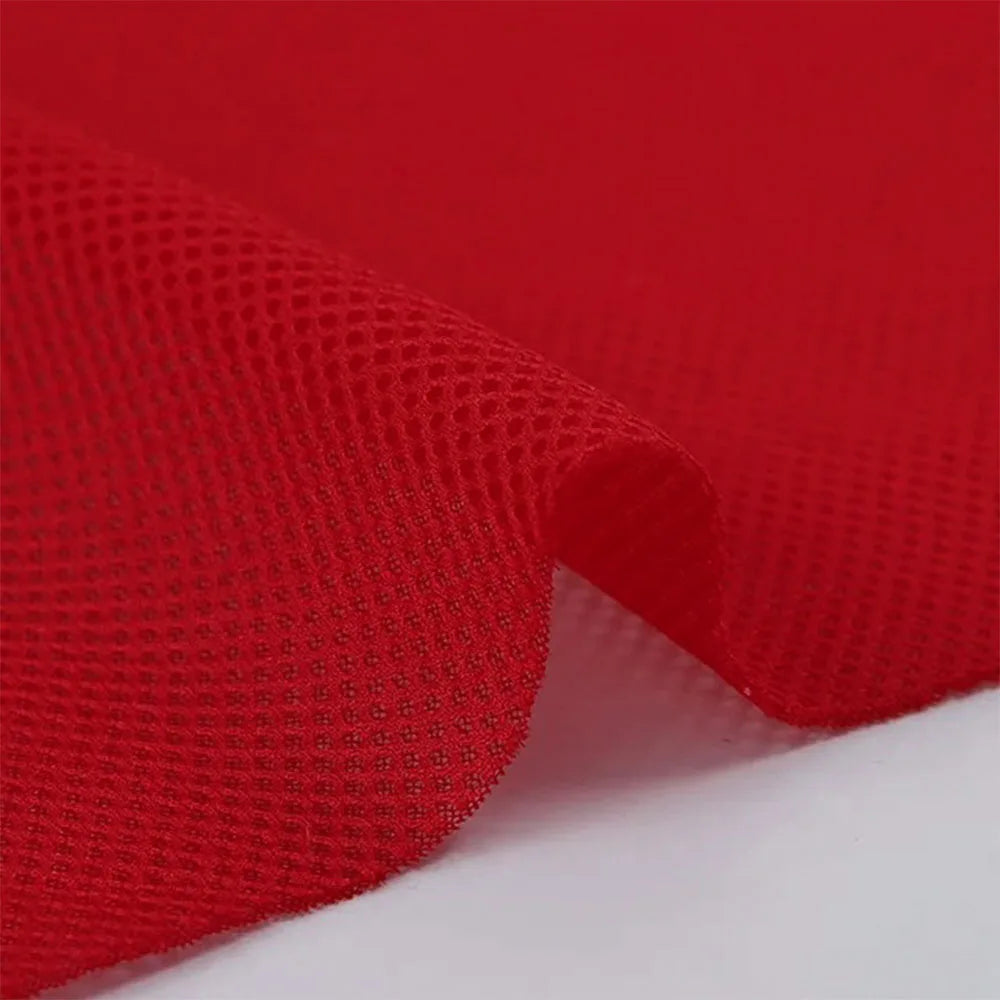 155CM Wide Air Spacer Mesh Fabric Three-Dimensional Carbon Fiber PET Heavy Seat Cover Soft Thicken Breathable Sports Shoes Wears