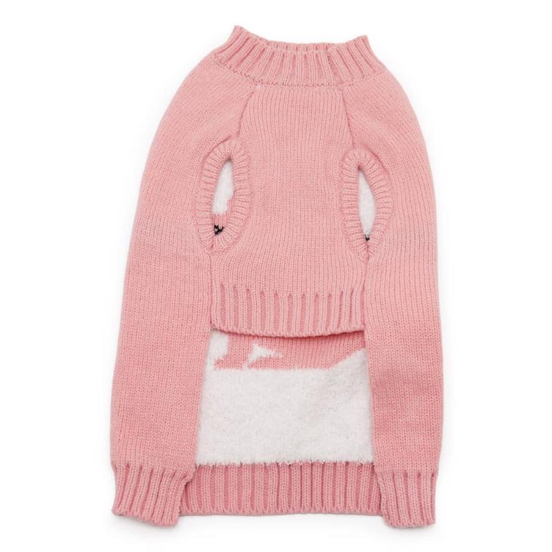 Bunny Pink Dog Sweater