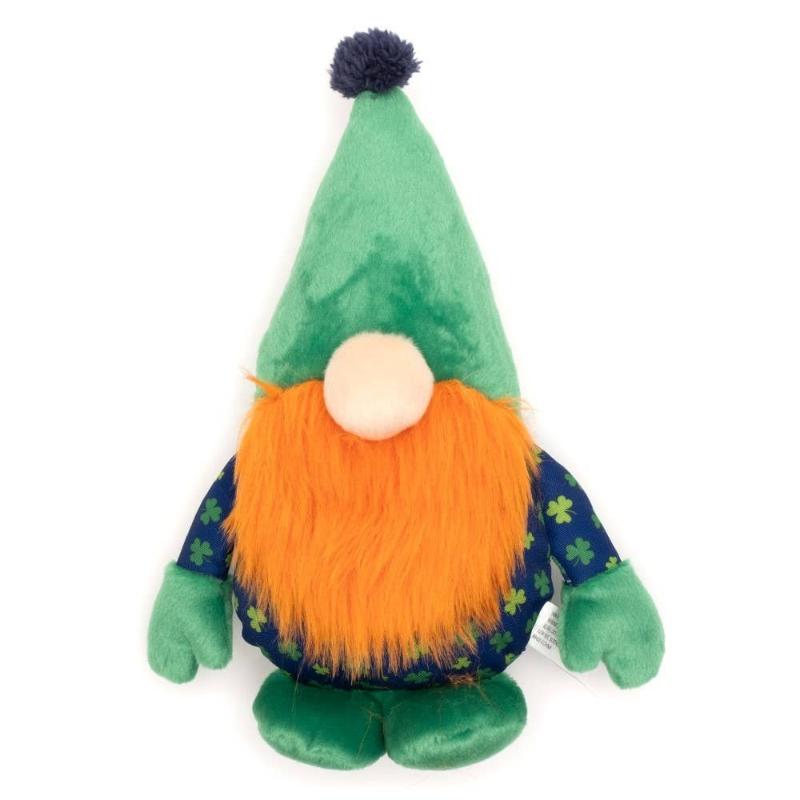 Luck O' the Irish Gnome Dog Toy - 2 Sizes