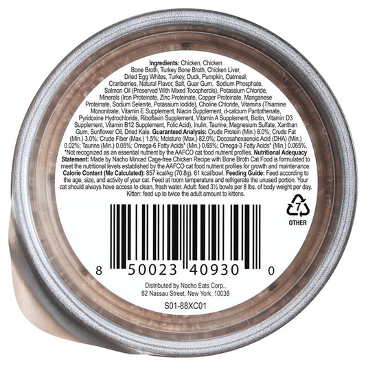 Made By Nacho Chicken/Bone Broth/Prebiotics Cat Cup (2.5oz)