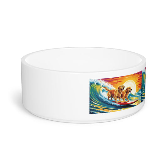 Surf Dogs Pet Bowl