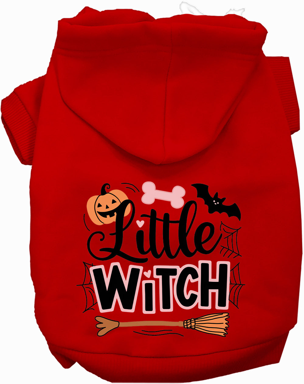 Dog Hoodie Little Witch for Festive Halloween Pet Style