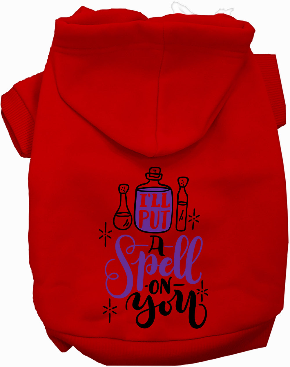 Dog Hoodie Put Spell on You for Festive Halloween Pet Style