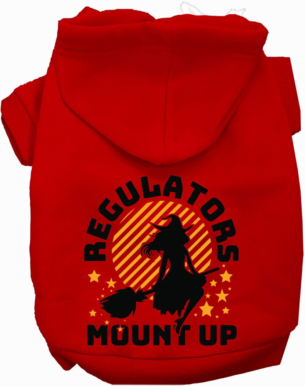 Dog Hoodie Regulators Mount Up for Festive Halloween Pet
