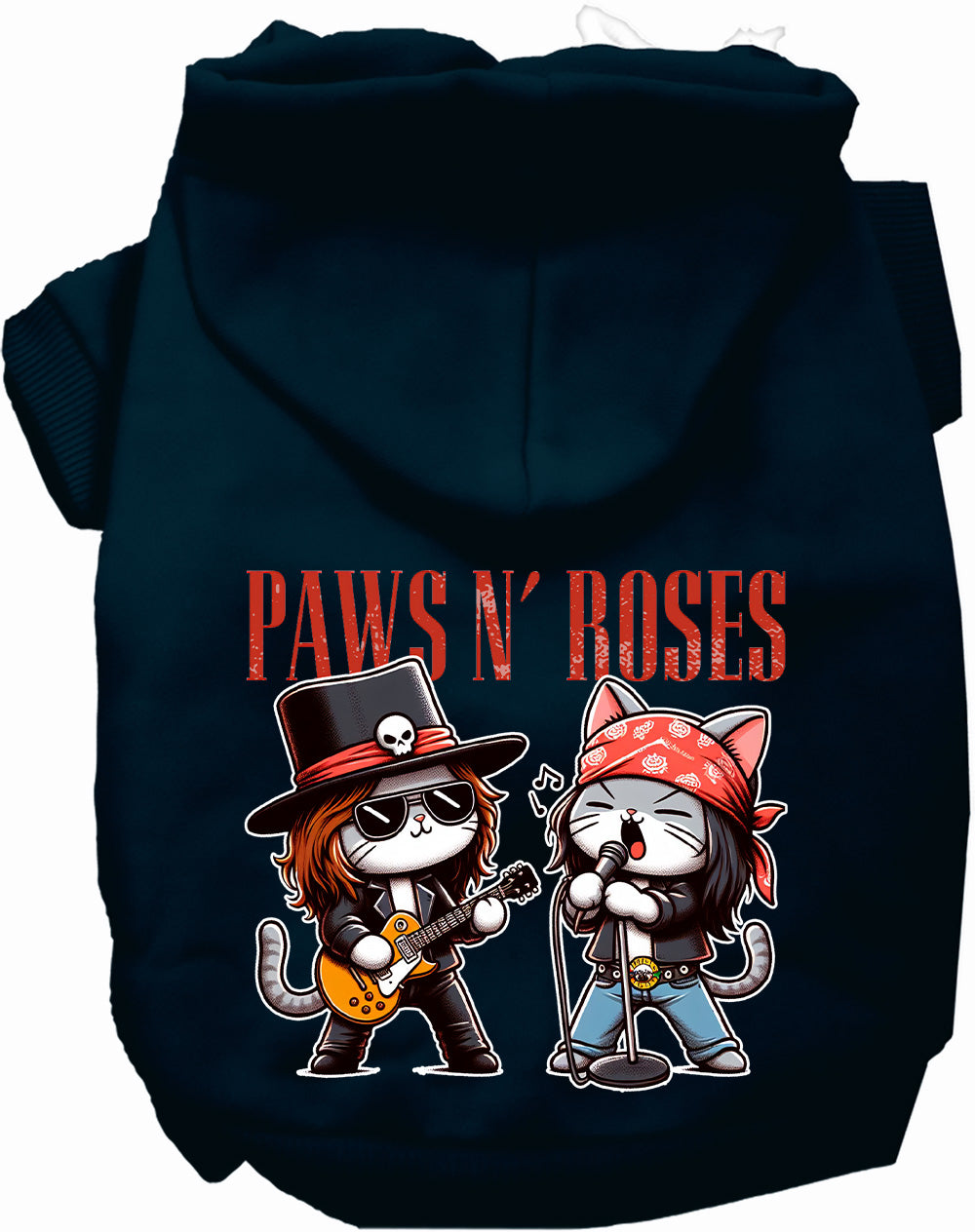 Dog Hoodie Paws Roses for Everyday Pet Style and Comfort
