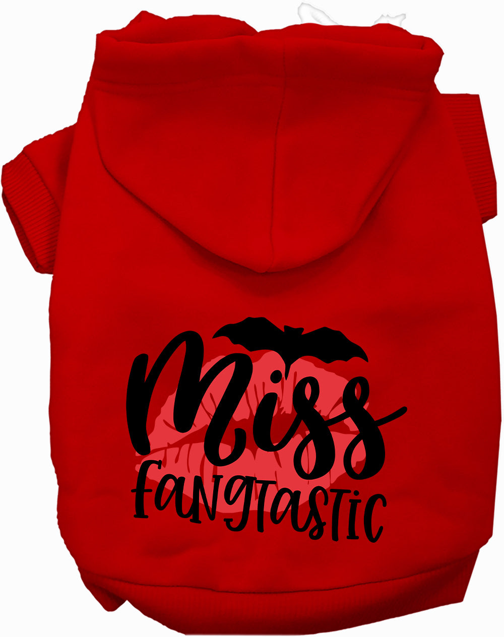 Dog Hoodie Miss Fangtastic for Festive Halloween Pet Style
