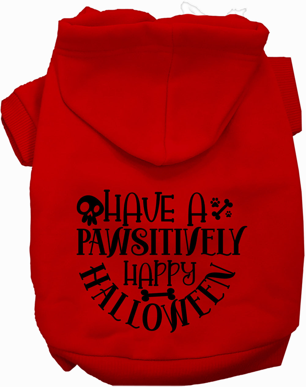 Dog Hoodie Pawsitively Happy for Festive Halloween Pet Style