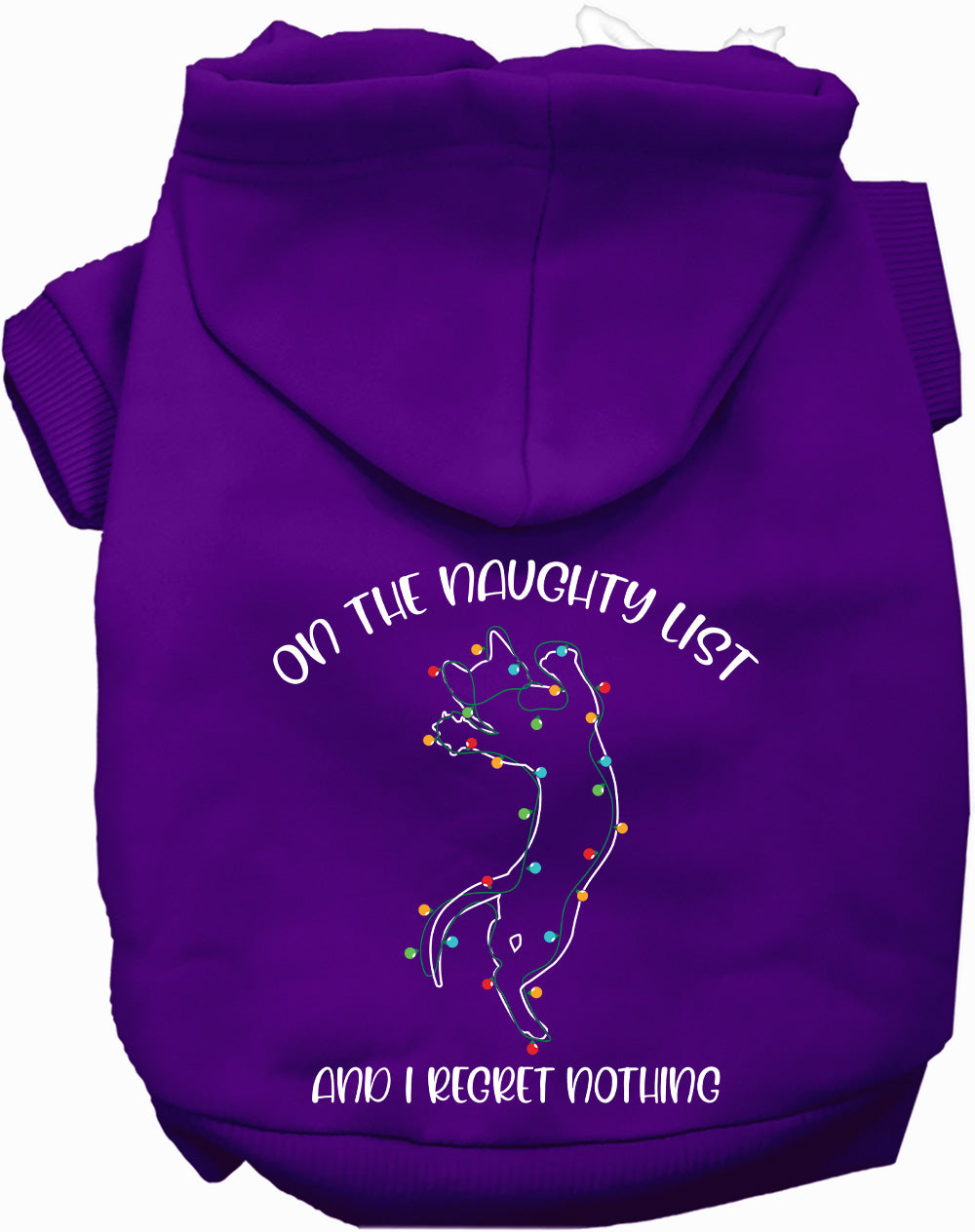 Dog Hoodie Kitty on the Naughty List for Everyday Pet Style