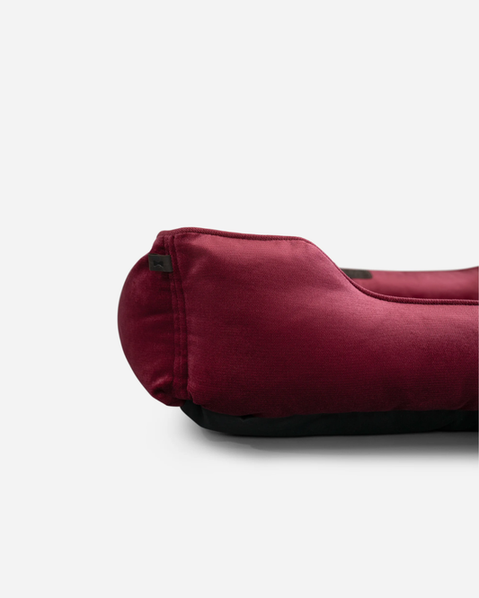 Vibrant Velvet Wine Sleeper for Your Pet’s Daily Comfort Use main product image for dogs and cats