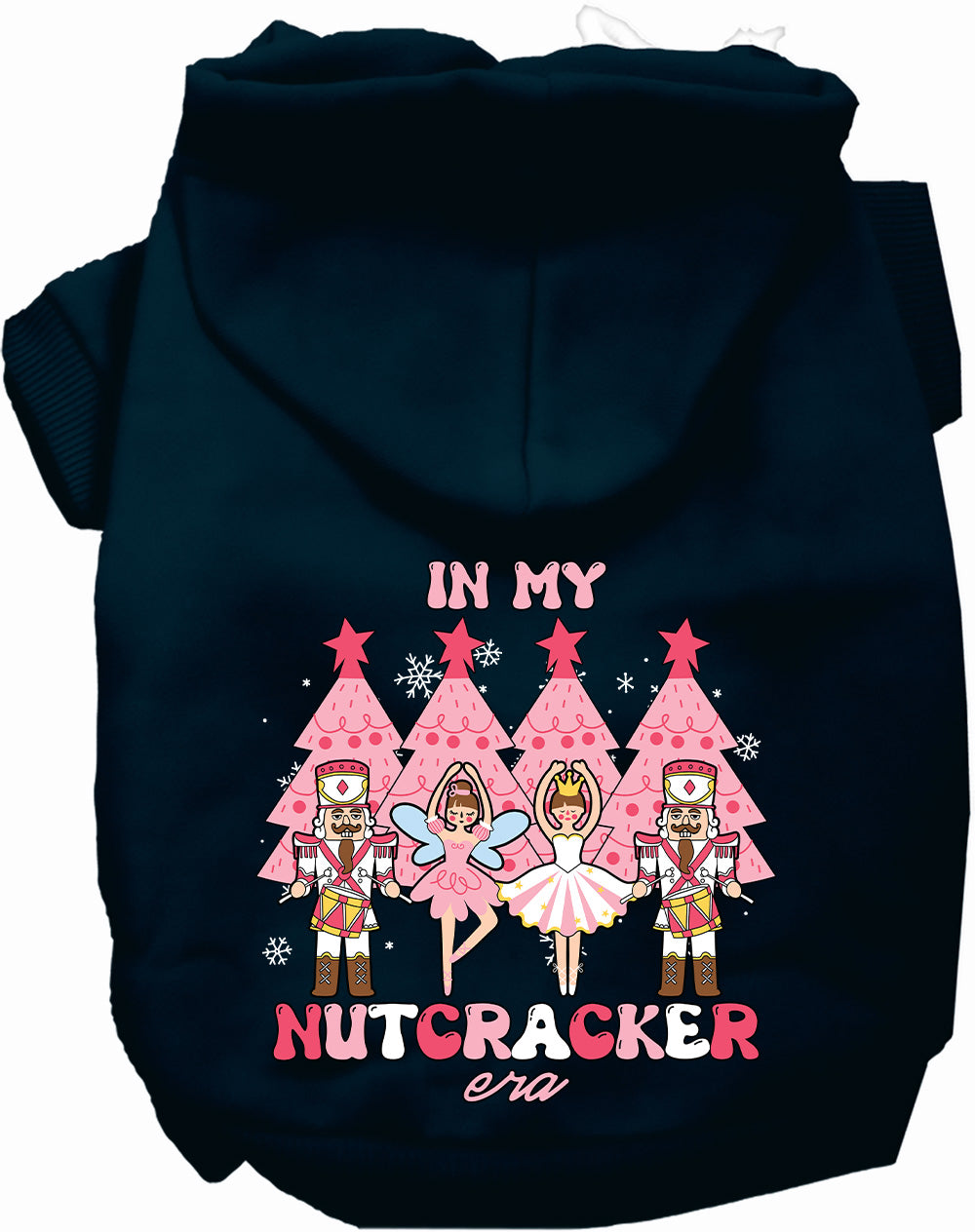 Dog Hoodie Nutcracker Era for Festive Holiday Pet Comfort