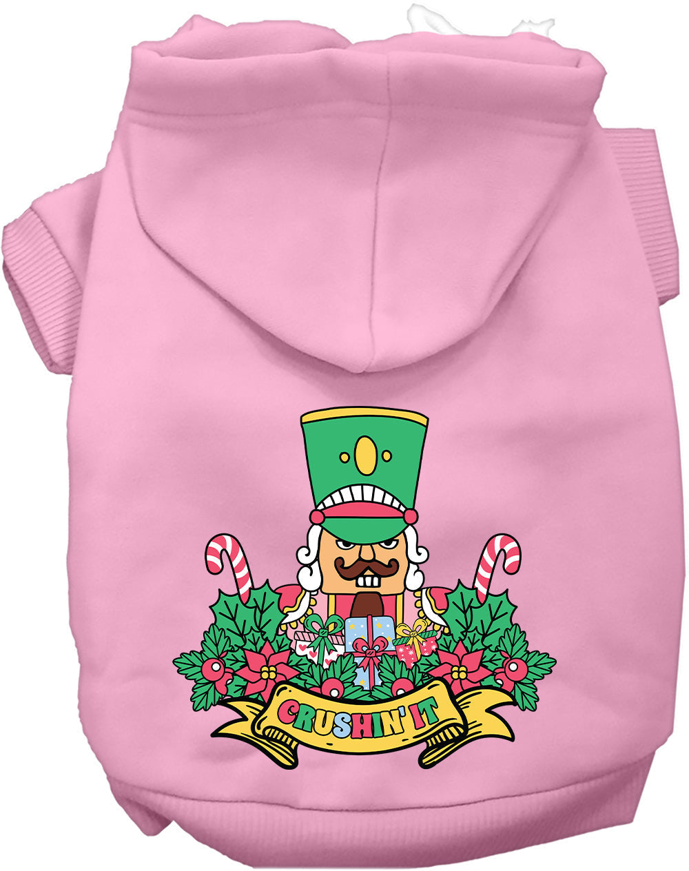 Dog Hoodie Crushin It Nutcracker Style for Festive Holiday