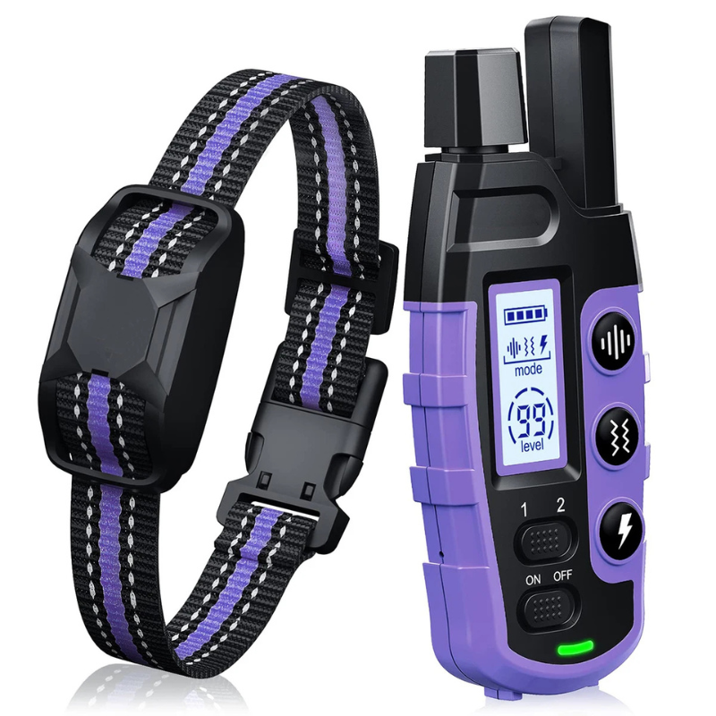 Dog Training Collar Waterproof Remote Shock 15.1oz ๐