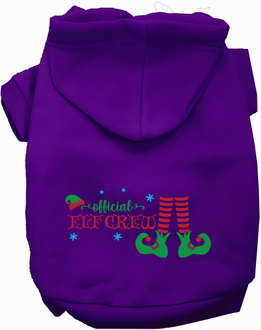 Dog Hoodie Elf Crew for Festive Holiday Pet Comfort