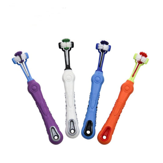 Three Sided Pet Toothbrush