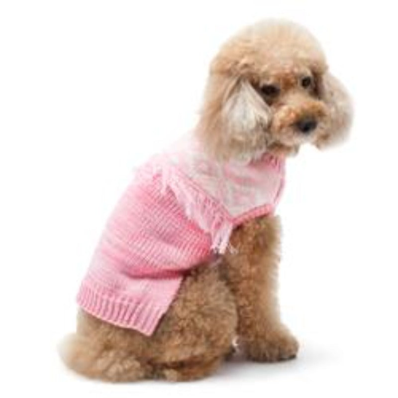 Boho Fringe Pet Sweater