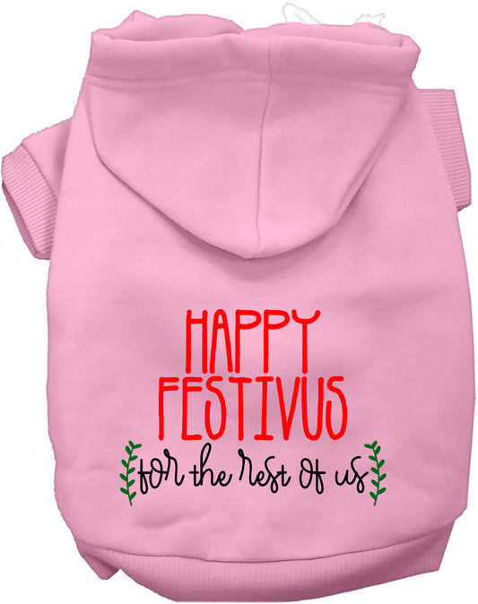 Dog Hoodie Happy Festivus for Everyday Pet Style and Comfort
