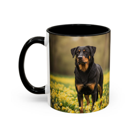 Beauceron Accent Coffee Mug - Perfect Gift for Dog Lovers