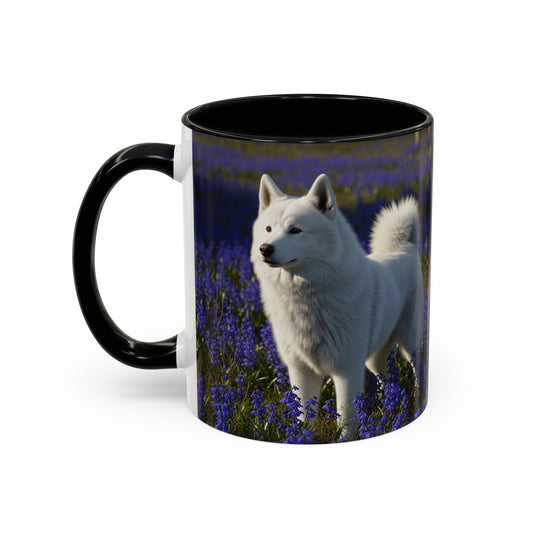 Yakutian Laikas Accent Coffee Mug - Perfect Gift for Dog Lovers