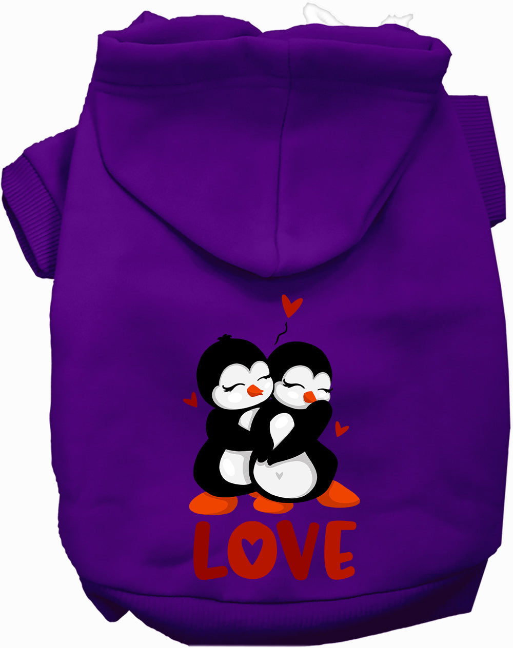 Dog Hoodie Penguin Love for Everyday Pet Style and Comfort