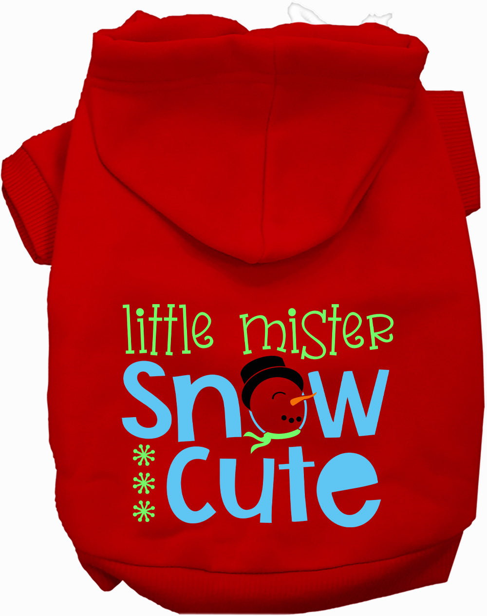 Dog Hoodie Little Mister Snow Cute for Everyday Pet Style