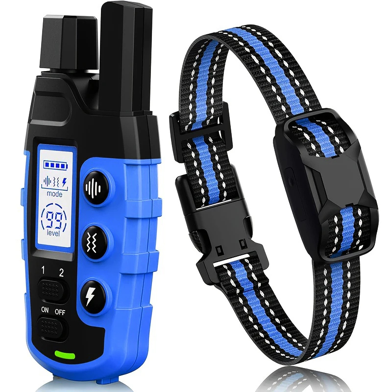 Dog Training Collar Waterproof Remote Shock 15.1oz ๐