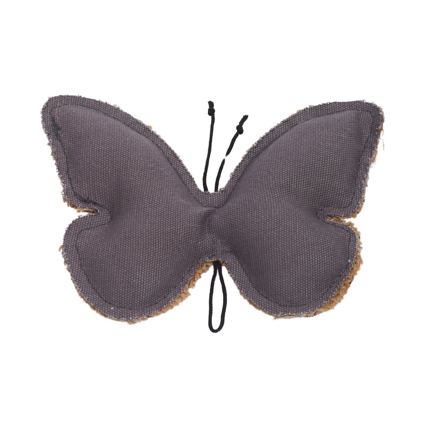 Butterfly Dog Chew Toy Canvas Jute Durable Safe 🦋