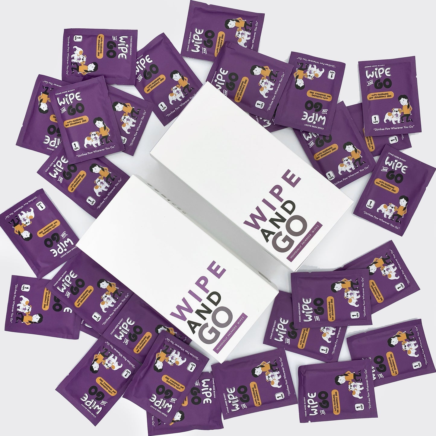 Dog Wipes - Pet Wipes - Come Here Buddy