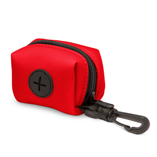 Ruby Red Poop Bag Holder