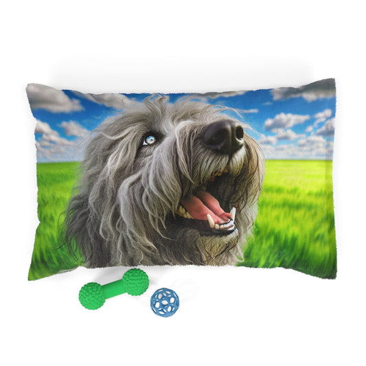 Bergamasco Shepherd Dog Pet Bed