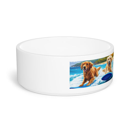 Surf Dogs Pet Bowl