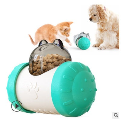 Dog Toy - Interactive Pet Treat Dispenser & Puzzle Toy