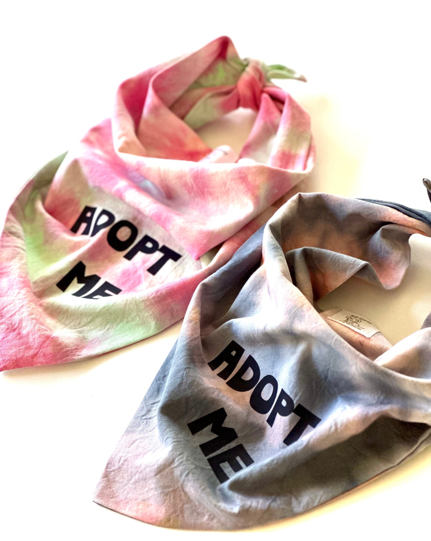 Adopt Me Tie Dye Dog Bandana Best Seller - Purrfect Pet Kingdom