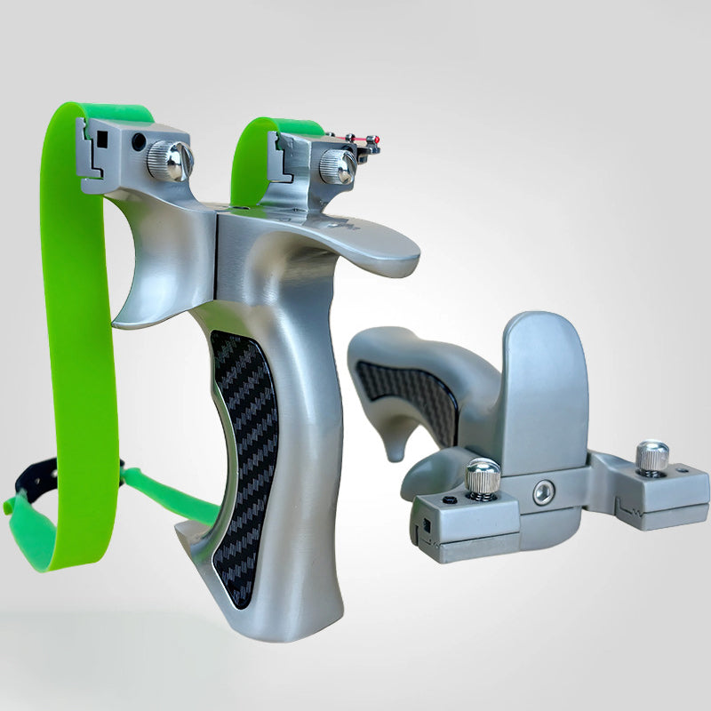 Titanium Alloy Slingsshot Integrated Clip Extended Hand Guard Cover Outdoor Hunting And Shooting Competitive Slingshot - Purrfect Pet Kingdom