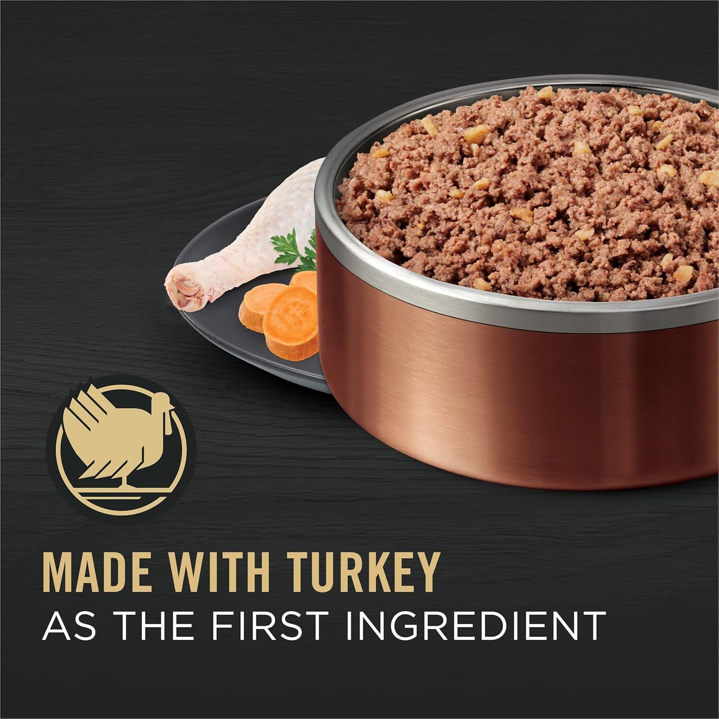 Pro Plan Complete Essentials Grain Free Entrée Turkey & Sweet Potato Entrée Classic Wet Dog Food (13oz)