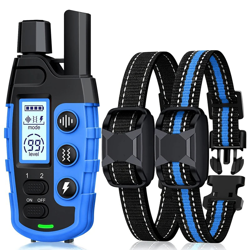 Dog Training Collar Waterproof Remote Shock 15.1oz ๐