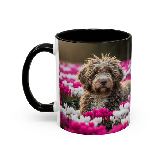 Bergamasco Sheepdog Accent Coffee Mug - Perfect Gift for Dog Lovers