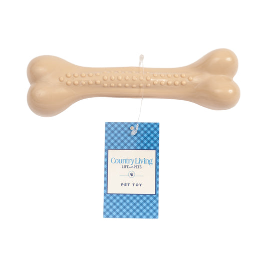 Country Living Nylon Chew Bone Toy for Dogs (Chicken-Flavored), Ideal for Heavy Chewers - Purrfect Pet Kingdom