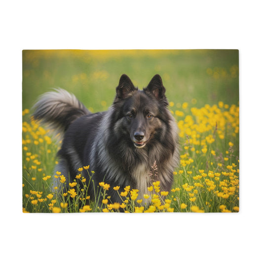 Belgian Sheepdog Sweatshirt Blanket