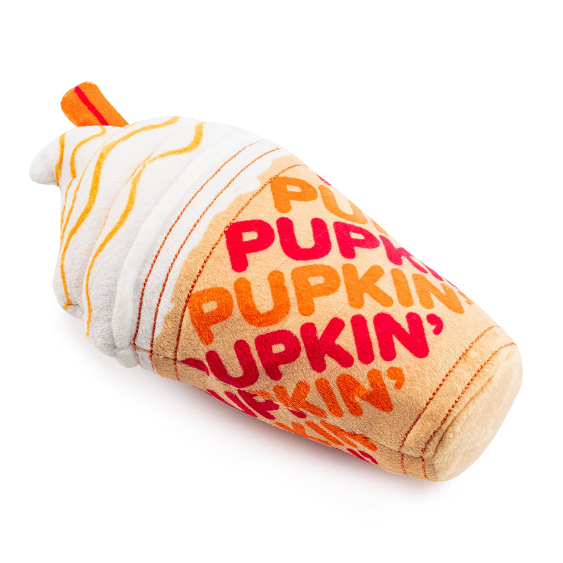 Pupkin' Donuts Iced Coffee Plush Dog Toy