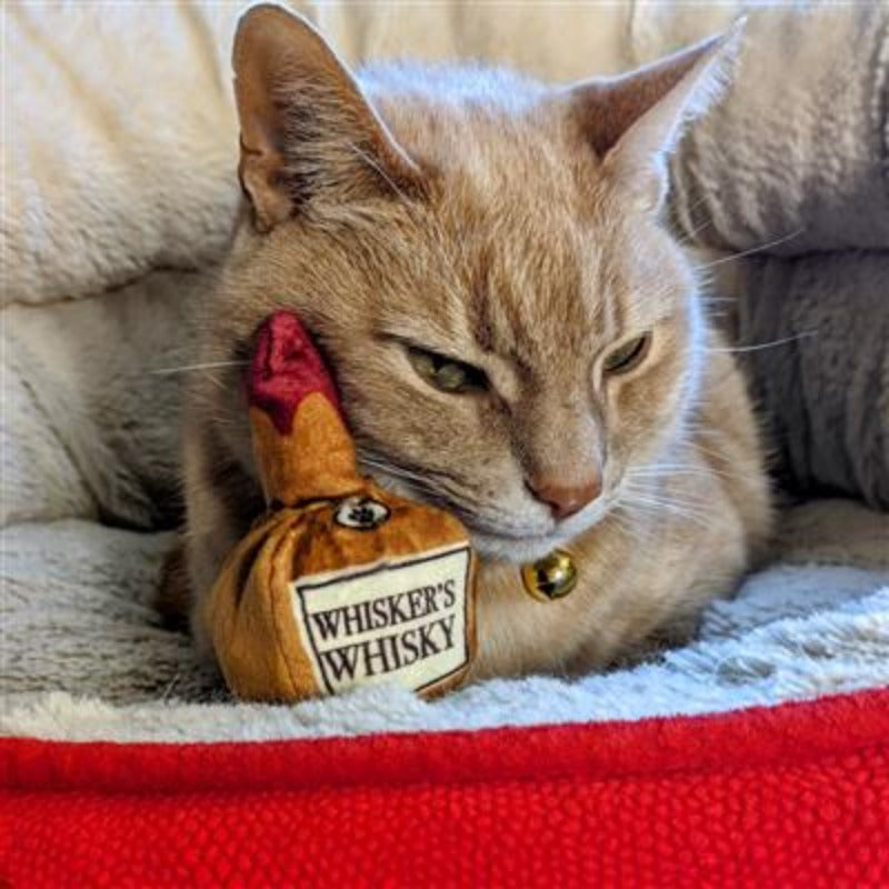Whisker's Whisky Plush Cat Toy