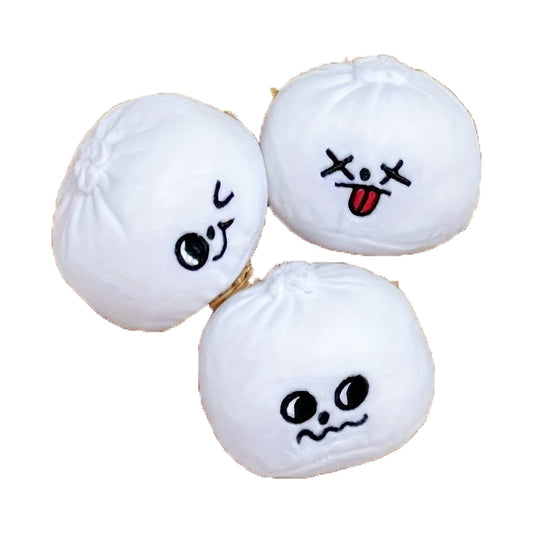 Pet Plush Bun Sound Biting Small Steamed Bun Durable Slow Feeding Hide Food Intelligent Sniffing - V.I.P Digital Presence - Baozi Three - Piece Set - 53C9388C189B473A9671CC02A932714C